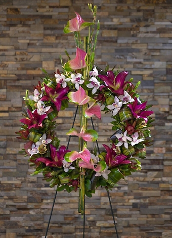 Fly Free Standing Wreath