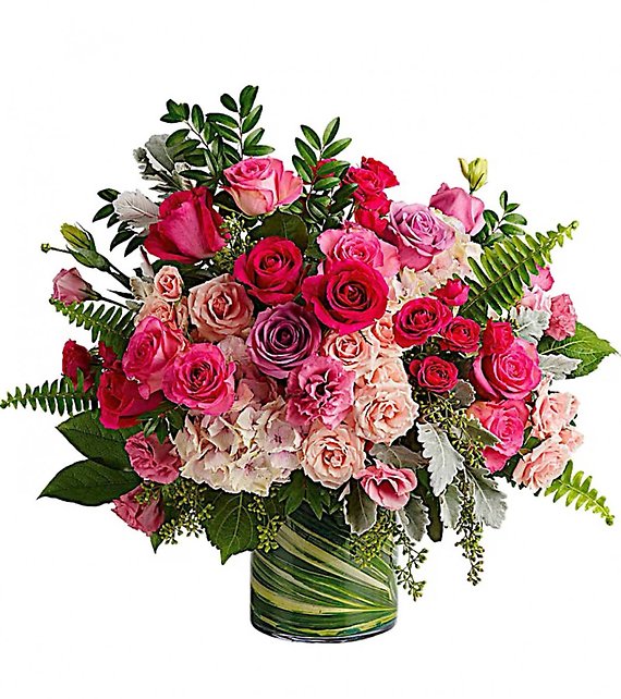 Teleflora\'s Haute Pink Bouquet
