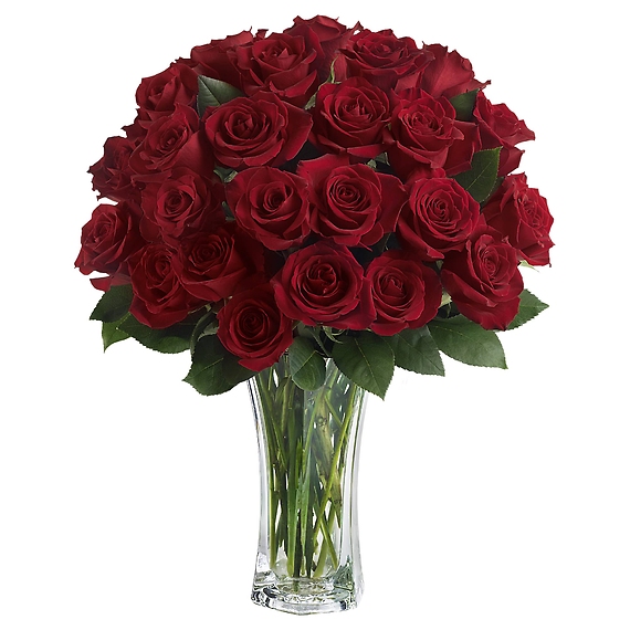 24 Long Stemmed Red Roses