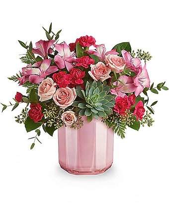 Teleflora\'s Rosy Radiance Bouquet