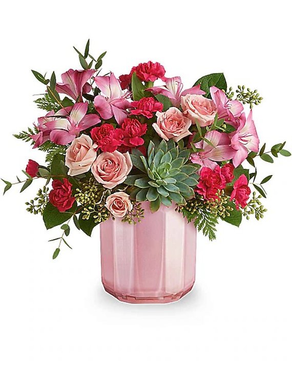 Teleflora\'s Rosy Radiance Bouquet