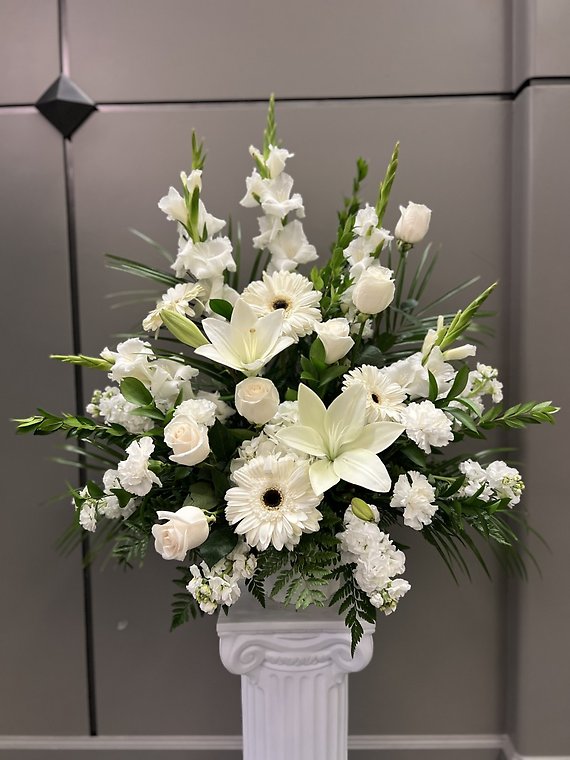 A White Light Bouquet